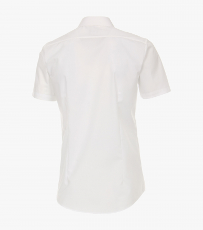 Camasa bumbac barbati maneca scurta VENTI Body Fit alba [1]