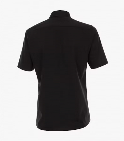 Camasa maneca scurta bumbac barbati CASA MODA 008530 ModernFit negru [1]
