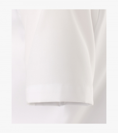 Camasa bumbac barbati VENTI Modern Fit uni alba [3]