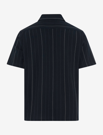 Camasa maneca scurta bumbac barbati  BRAX LUKE S  bleumarin dungulite [1]