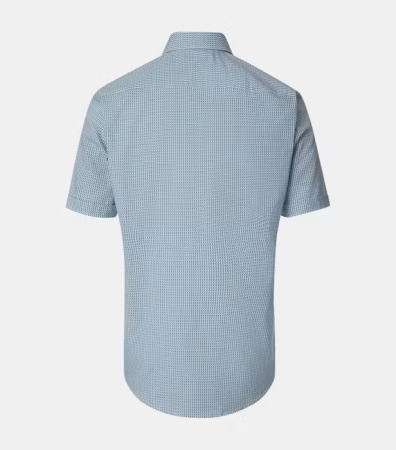 Camasa bumbac barbati CASA MODA CasualFit albastru geometric [1]