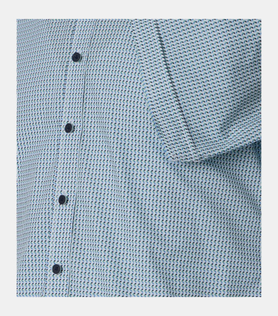 Camasa bumbac barbati CASA MODA CasualFit albastru geometric [3]