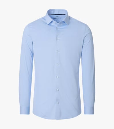 camasi dupa lungimea manecii - Camasa Jerseyflex barbati VENTI BodyFit bleu