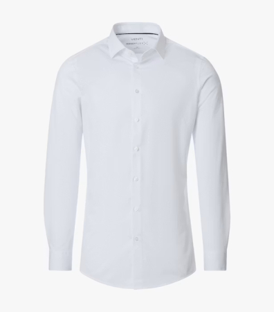 camasi office - Camasa Jerseyflex barbati VENTI  ModernFit alb