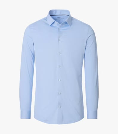 camasi dupa lungimea manecii - Camasa Jerseyflex barbati VENTI  ModernFit bleu