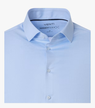 Camasa Jerseyflex barbati VENTI  ModernFit bleu [1]