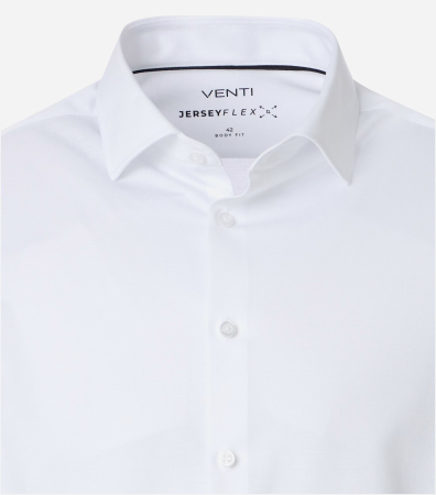 Camasa Jerseyflex barbati VENTI ComfortFit alb [2]