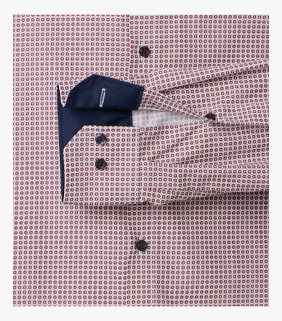 Camasa bumbac barbati VENTI ModernFit visiniu cerculete [3]