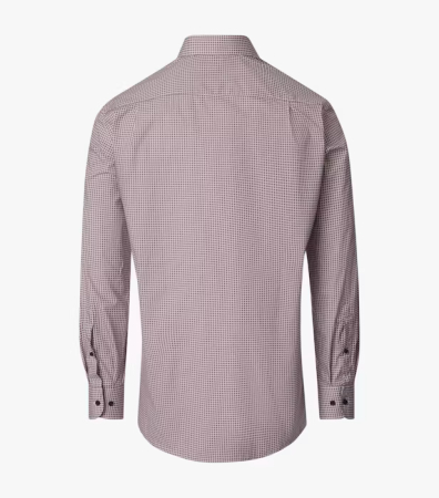 Camasa bumbac barbati VENTI ComfortFit visiniu cerculete [2]