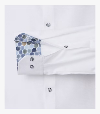 Camasa bumbac oxford barbati VENTI ModernFit alb [3]