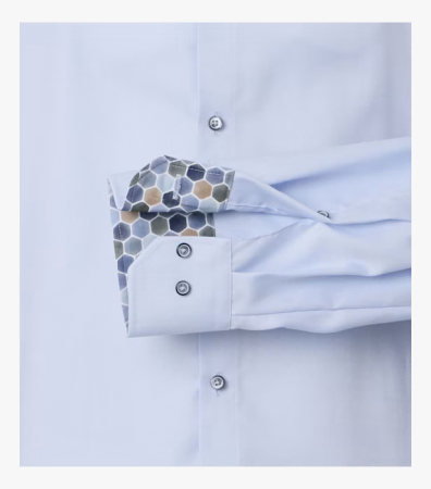Camasa bumbac oxford barbati VENTI ModernFit bleu [3]