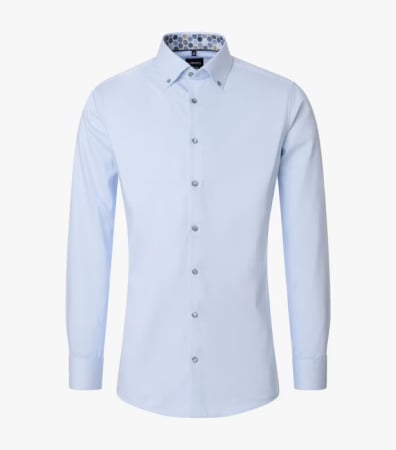camasi dupa tipul croiului - Camasa bumbac barbati VENTI ModernFit bleu