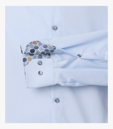 Camasa bumbac barbati VENTI ModernFit bleu [3]
