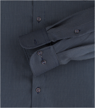 Camasa bumbac barbati CASA MODA ComfortFit bleumarin [3]
