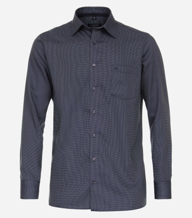 camasi croi comfort - Camasa bumbac barbati CASA MODA ComfortFit bleumarin