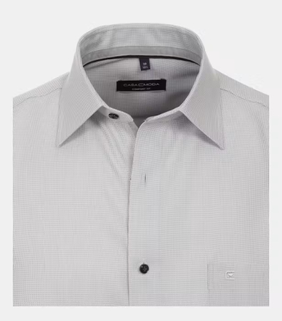 Camasa bumbac barbati CASA MODA ComfortFit gri deschis [2]