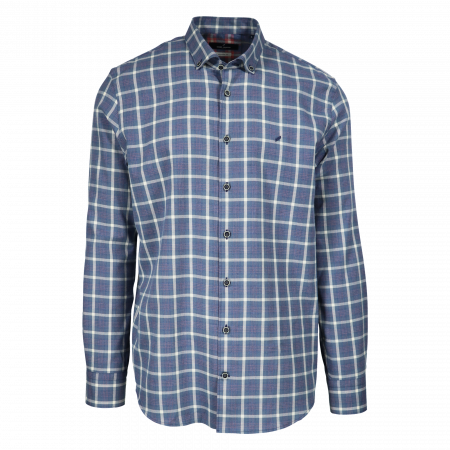 Camasi - Camasa bumbac DANIEL HECHTER Modern Fit bleumarin carouri