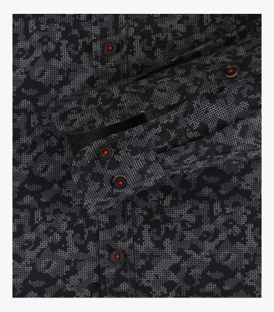 Camasa barbati CASA MODA Racing CasualFit antracit print camuflaj [3]