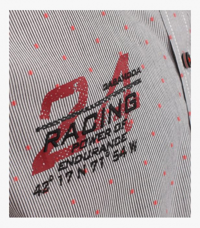 Camasa barbati CASA MODA Racing CasualFit gri dungulite [5]