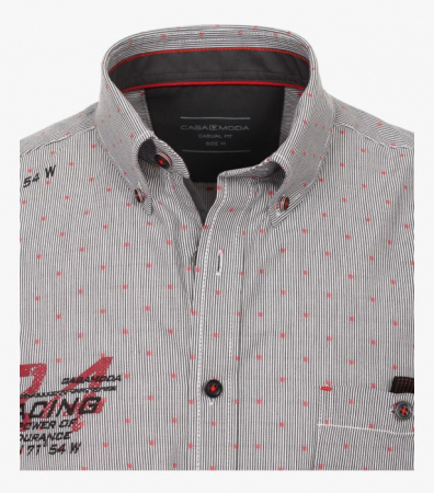 Camasa barbati CASA MODA Racing CasualFit gri dungulite [2]
