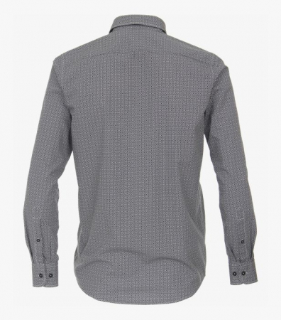 Camasa bumbac barbati CASA MODA Green CasualFit albastru print [1]