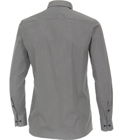 Camasa bumbac barbati CASA MODA ModernFit verde cerculete [1]