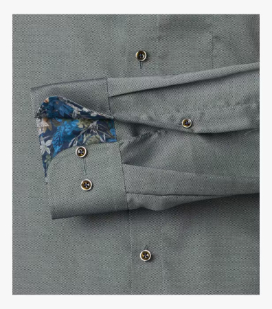 Camasa bumbac barbati CASA MODA ModernFit verde inchis [3]