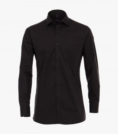 Camasi - Camasa bumbac barbati CASA MODA uni Modern Fit negru