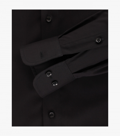 Camasa bumbac barbati CASA MODA uni Modern Fit negru [3]
