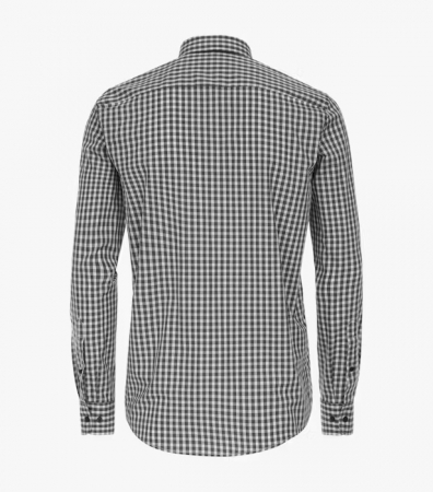 Camasa bumbac CASA MODA barbati Casual patratele verde [2]