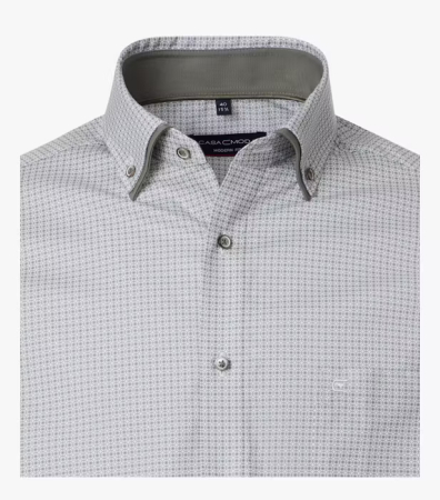 Camasa bumbac VENTI BodyFit cerculete vernil [2]