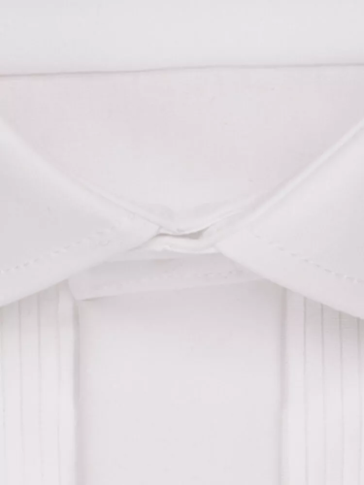 Camasa ceremonie bumbac barbati SEIDENSTICKER 156894 Regular Plisse alb [1]