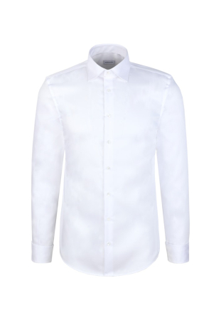 camasi maneca lunga - Camasa ceremonie bumbac barbati SEIDENSTICKER  850262 alb