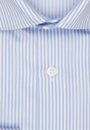 Camasa bumbac satinat barbati SEIDENSTICKER 645080 slim bleu dungulite [1]