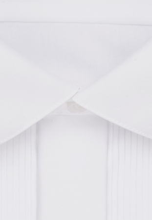 Camasa ceremonie Plisse bumbac NON IRON barbati SEIDENSTICKER Slim alb pentru papion [2]