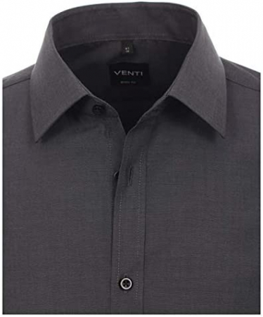 Camasa bumbac barbati VENTI BodyFit antracit [2]