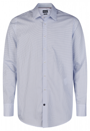 Camasi - Camasa bumbac barbati HECHTER Shape bleu stelute bleumarin