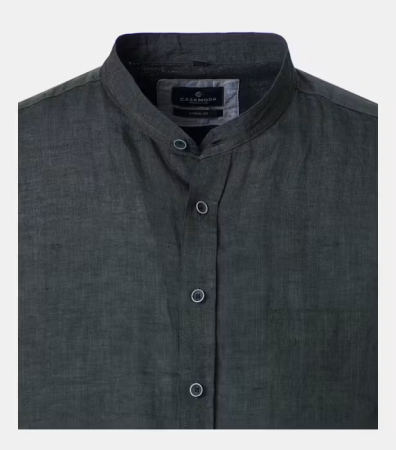Camasa tunica in barbati CASA MODA CasualFit verde inchis [2]