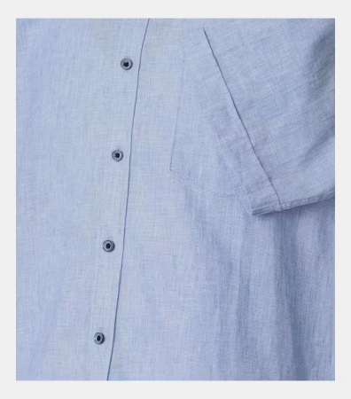 Camasa  in/bumbac maneca scurta  barbati CASA MODA bleu [3]