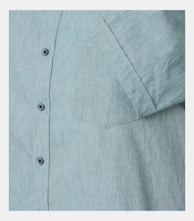 Camasa  in/bumbac maneca scurta  barbati CASA MODA verde deschis [3]