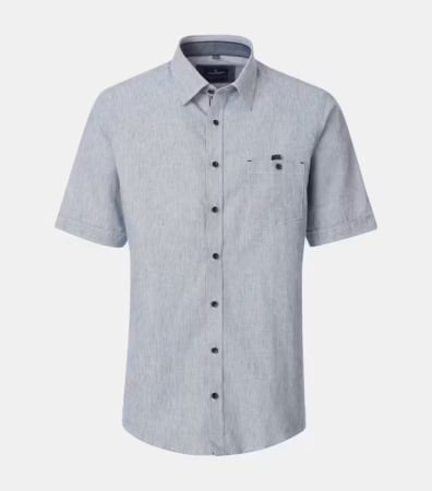 camasi casual - Camasa in/bumbac barbati  CASA MODA albastru dungulite