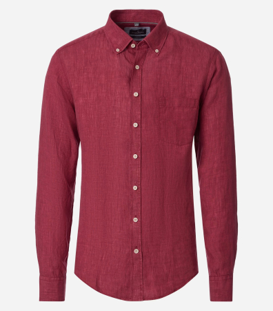 camasi casual - Camasa in barbati CASA MODA CasualFit visiniu