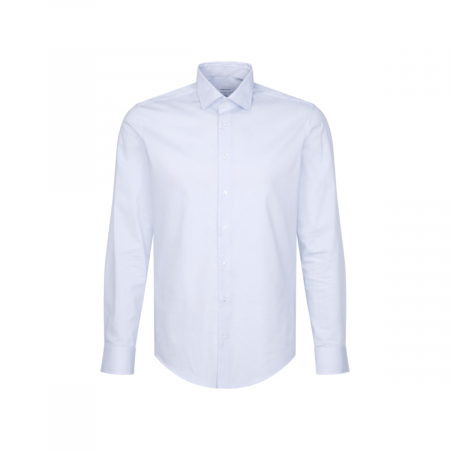 Camasi - Camasa jerseu barbati SEIDENSTICKER Slim print bleu