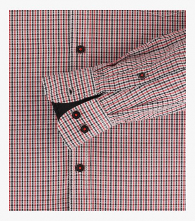 Camasa bumbac barbati CASA MODA Racing CasualFit roz carouri [3]