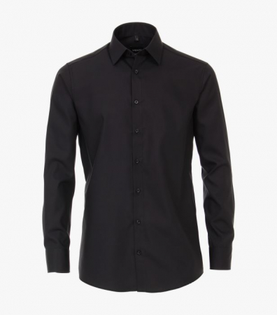 Camasi - Camasa maneca extralunga barbati VENTI ModernFit negeru