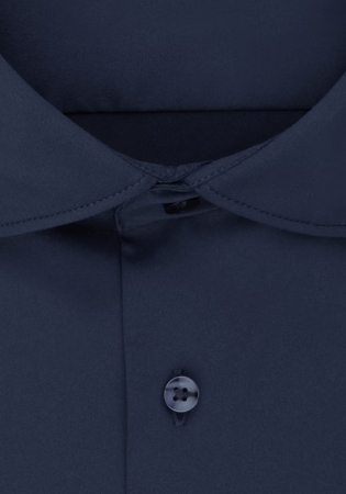 Camasa performance twill barbati SEIDENSTICKER Slim bleumarin [7]