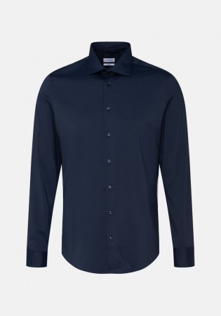 Camasi - Camasa performance twill barbati SEIDENSTICKER Slim bleumarin