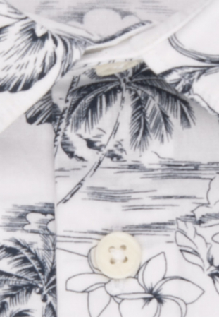 Camasa bumbac barbati SEIDENSTICKER Regular alb print floral [3]