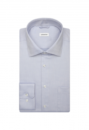 Cămașă business bărbați twill Seidensticker Regular Not Iron bleu [5]
