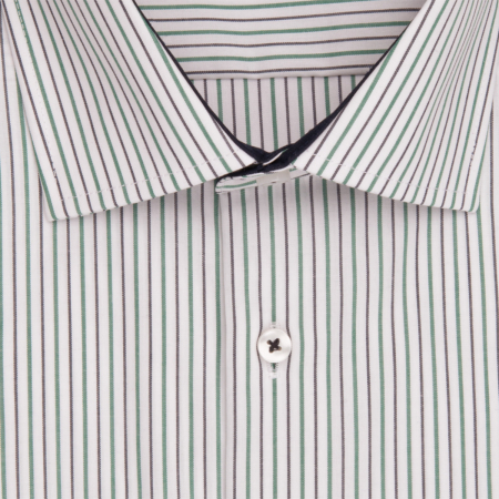 Camasa bumbac barbati SEIDENSTICKER Slim dungulite verde/negru [1]